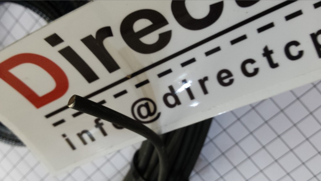 Titanium anode wire MMO coated and copper cored - 4mm diameter